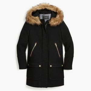 J. Crew Chateaux Parka - Black